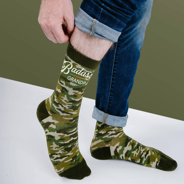 Grandpa - M-L Cotton Blend Sock