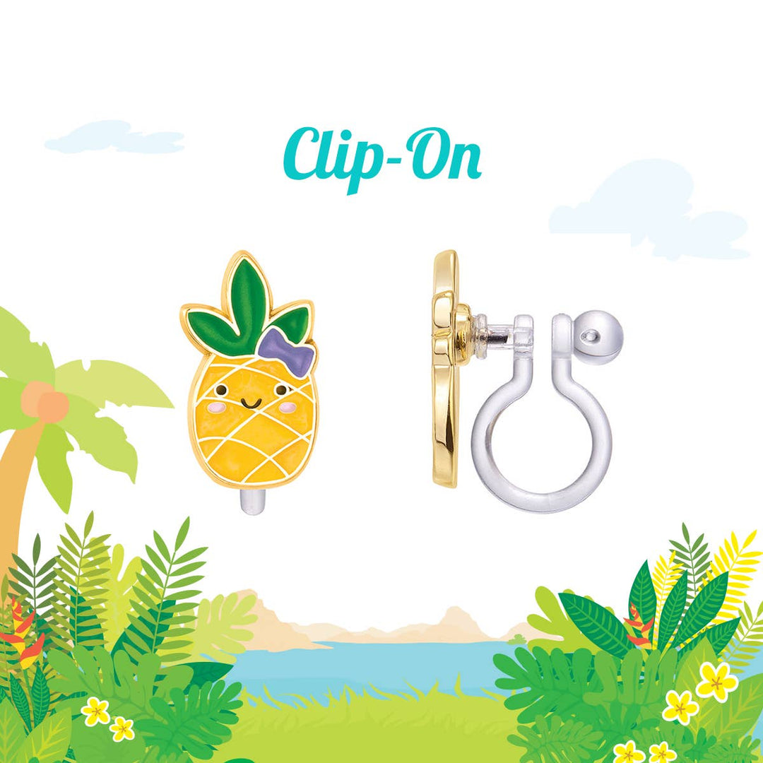 CLIP ON Cutie Earrings- Lookin' Pine