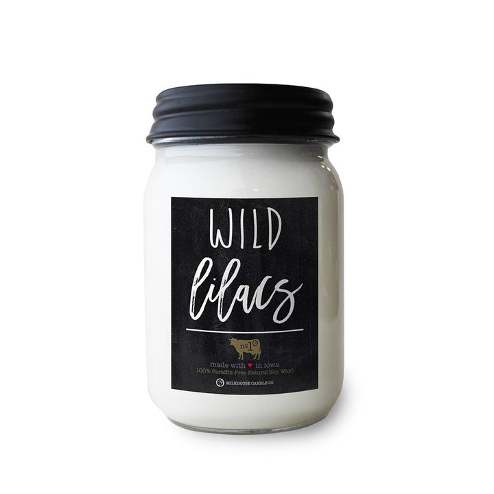 Wild Lilacs Mason Jar Candle