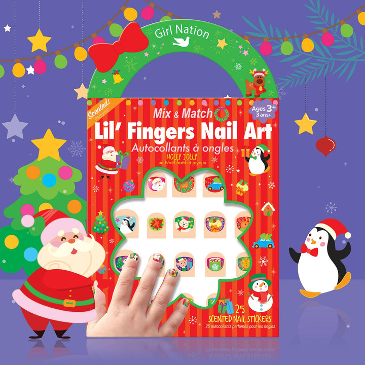 Holly Jolly Christmas Stocking Stuffer Gift Set