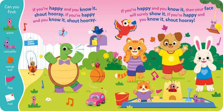 Search & Find If You're Happy & You Know(6-Button Song Book)