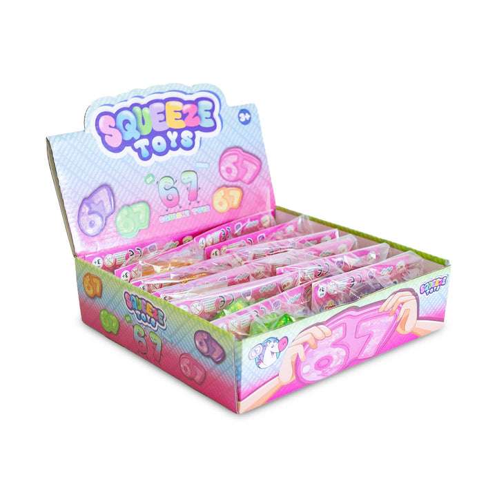 67 Viral Glitter Sugar Squishy Fidget Toy