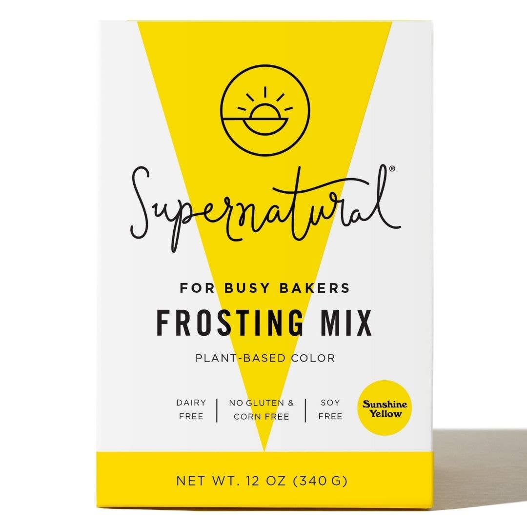 Dye-Free Frosting Mix: Sunshine Yellow