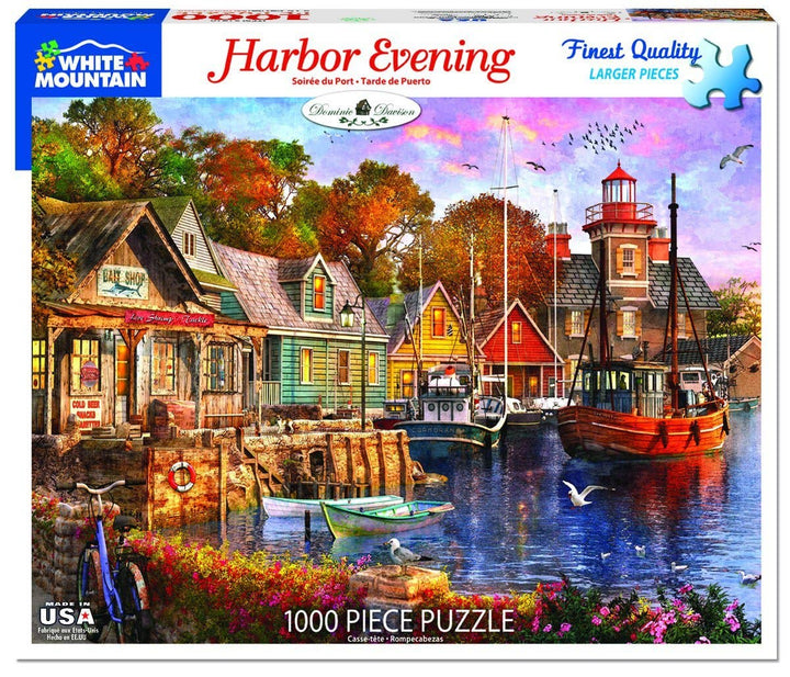 Harbor Evening (1418pz) - 1000 Piece Jigsaw Puzzle