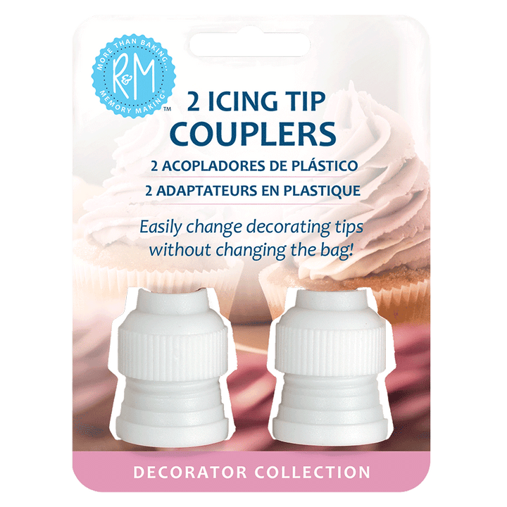 Icing Tip Couplers Carded