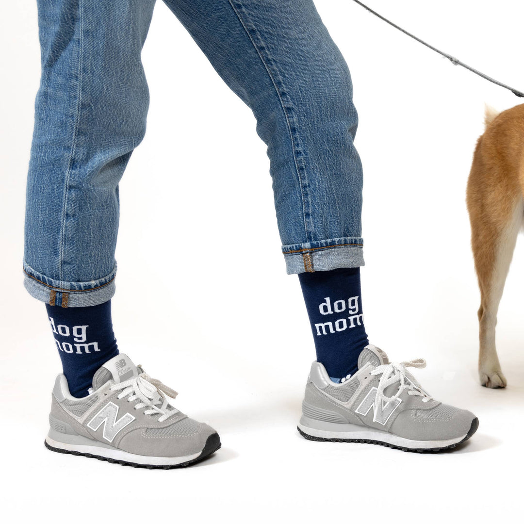 Dog Mom - Ladies Crew Socks