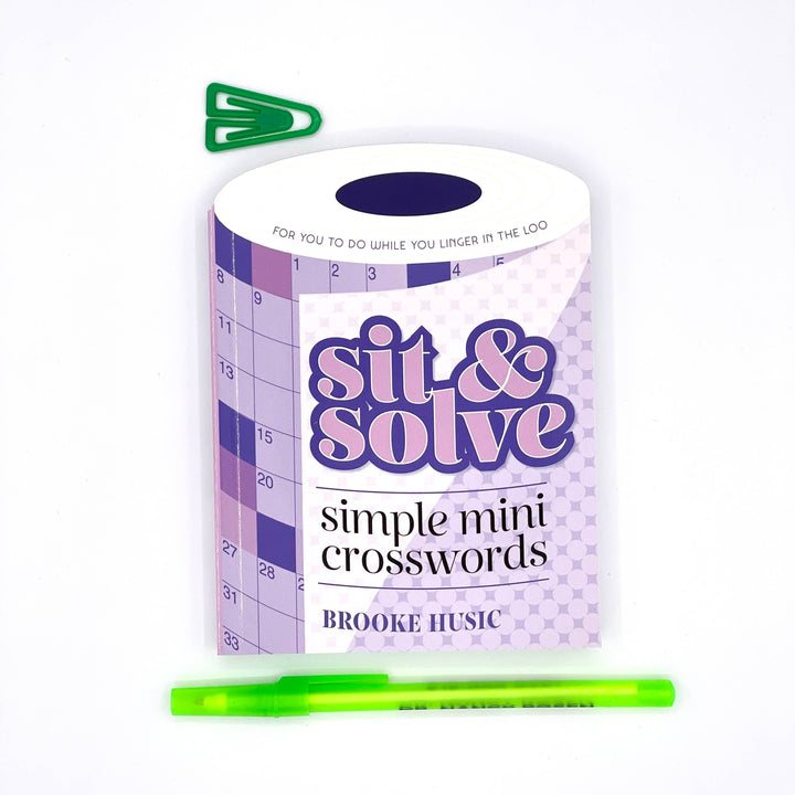 Sit & Solve® Series Simple Mini Crosswords