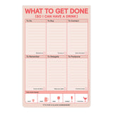 What to Get Done So I Can Have a Drink Pad (Pastel Version)