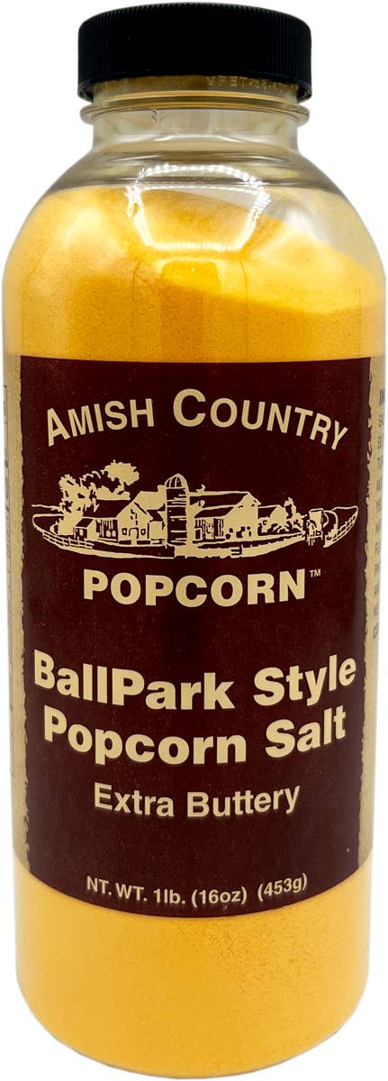 16oz. Bottle of Ballpark-Style Popcorn Salt