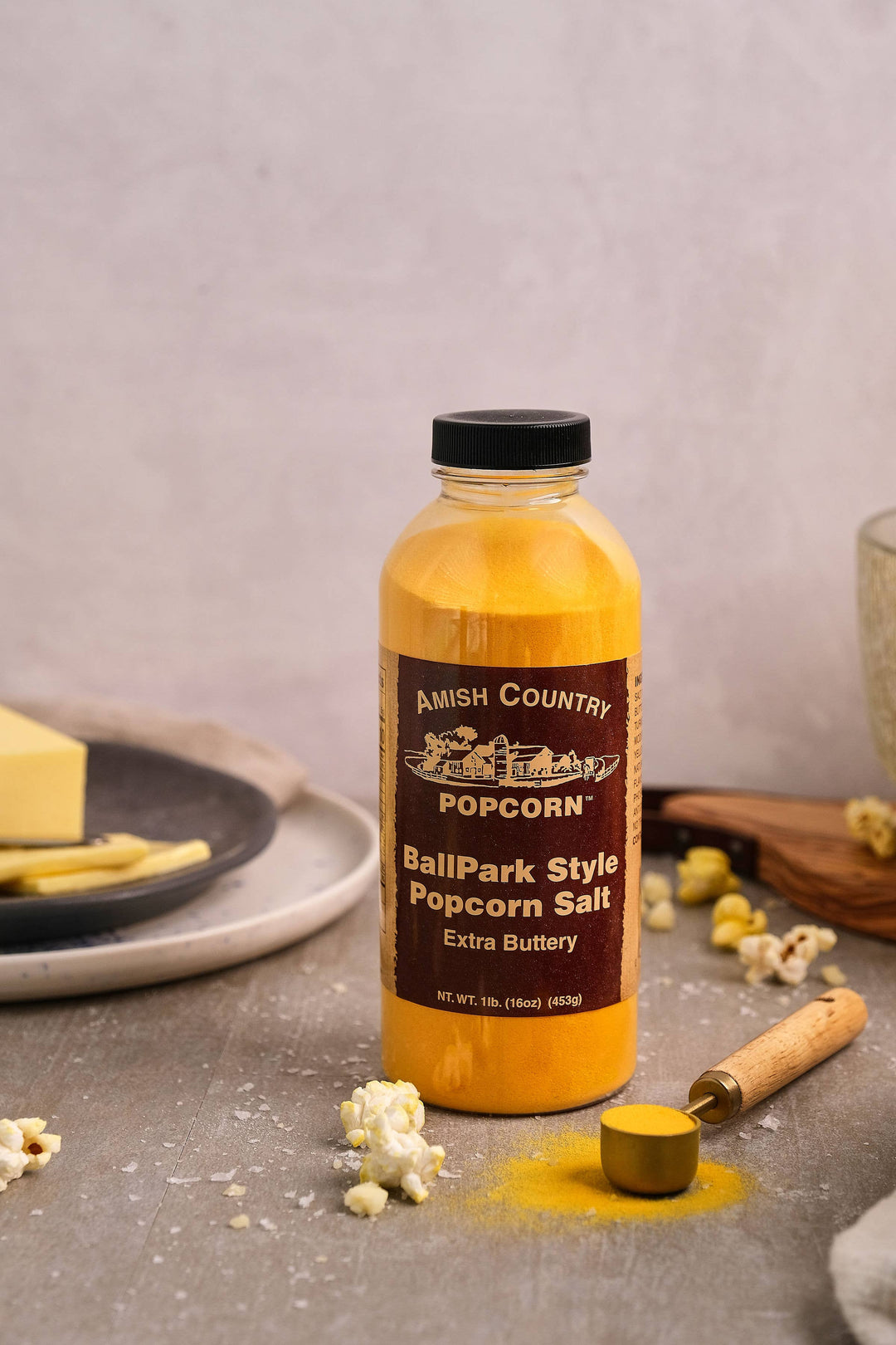 16oz. Bottle of Ballpark-Style Popcorn Salt