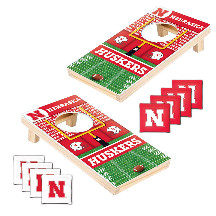 Nebraska Cornhuskers - NCAA Tabletop Cornhole