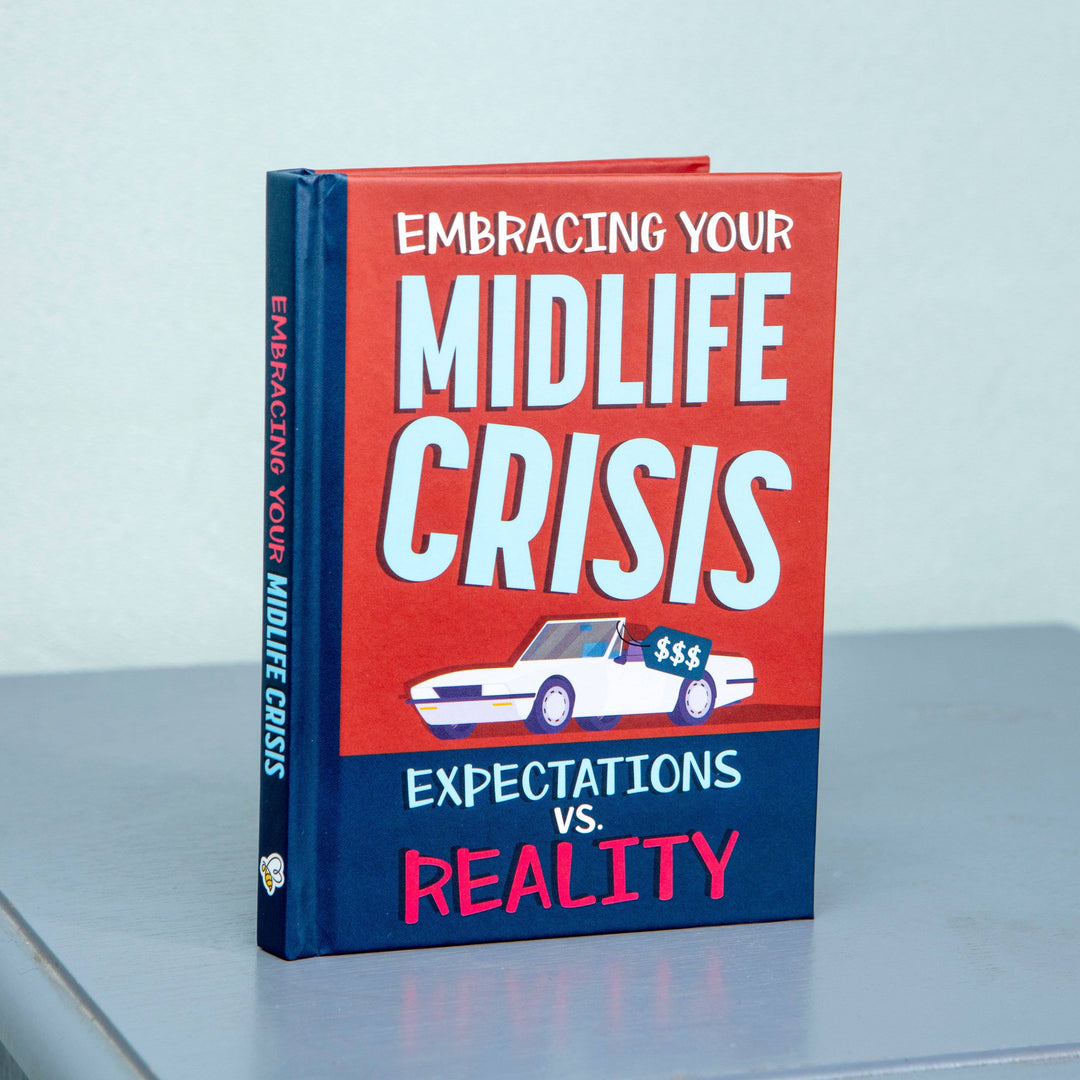 Embracing Your Mid-Life Crisis Gift Books - Gag Gifts