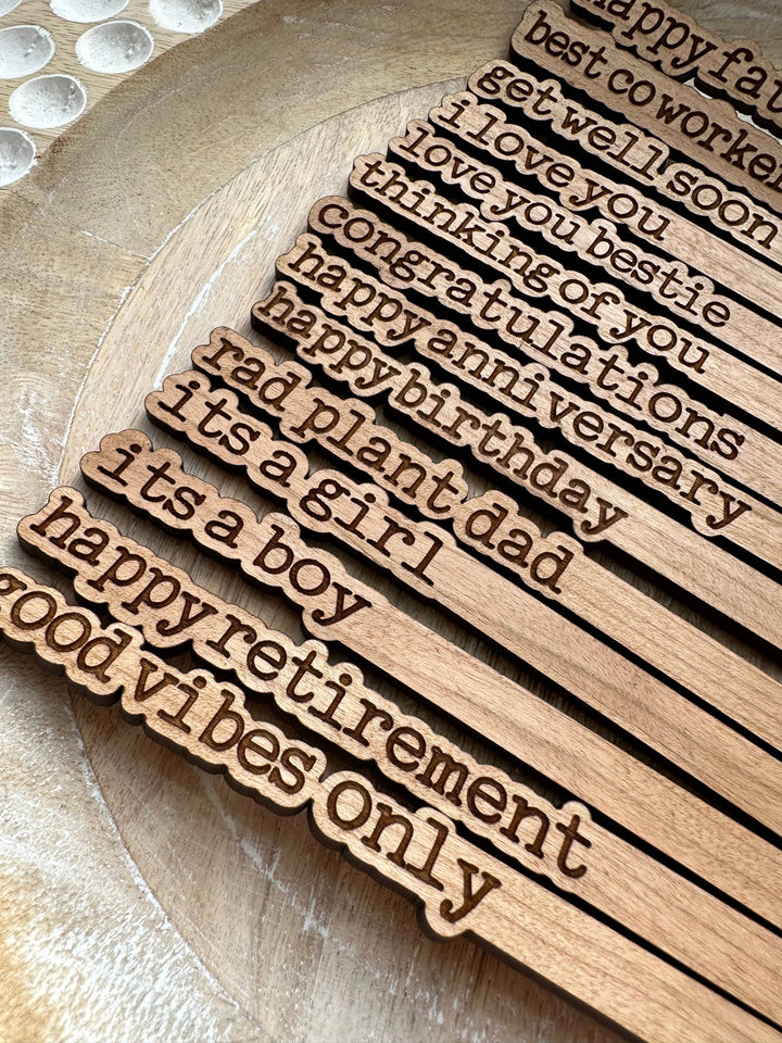 Everyday Plant Sticks/Signs