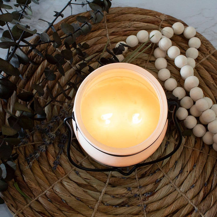16 oz Butter Jar Candle: Holiday Home