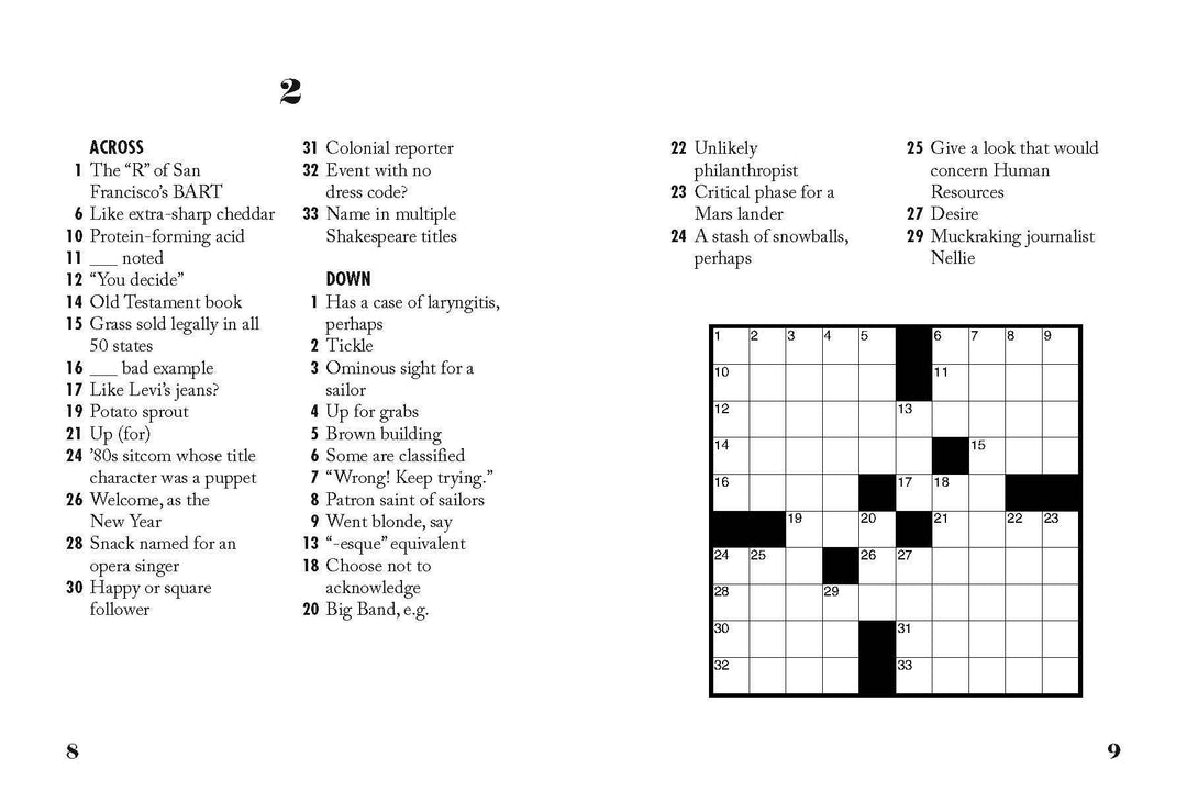 Sit & Solve Hard Mini Crosswords by Robyn Weintraub