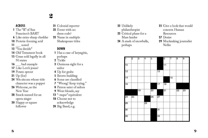 Sit & Solve Hard Mini Crosswords by Robyn Weintraub