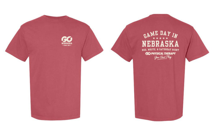 Nebraska GO Comfort Colors T-shirt (1717)