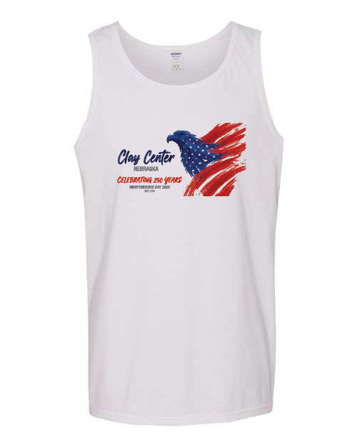 Clay Center UNISEX TANK 4th of July