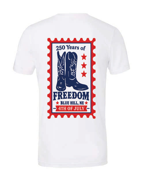 Blue Hill 4th of July 2026 GILDAN POCKET T-shirt
