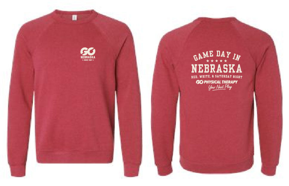 Nebraska GO Comfort Colors Sweatshirt (1566)