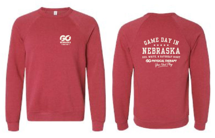 Nebraska GO Comfort Colors Sweatshirt (1566)