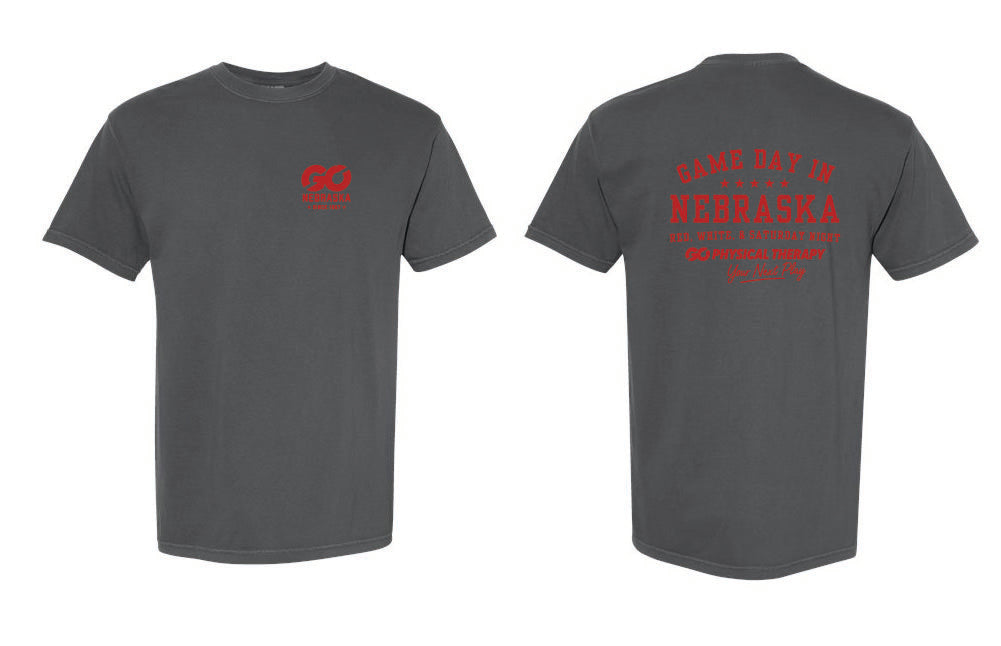 Nebraska GO Comfort Colors T-shirt (1717)