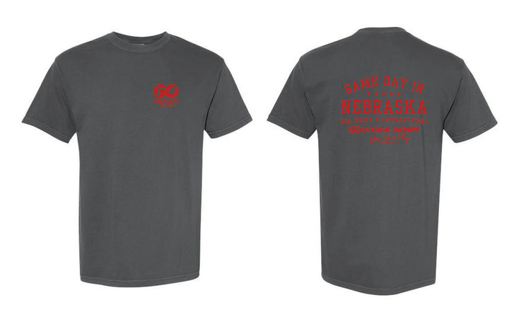 Nebraska GO Comfort Colors T-shirt (1717)