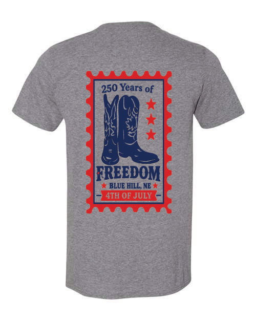 Blue Hill 4th of July 2026 GILDAN POCKET T-shirt