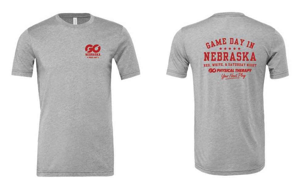 Nebraska GO Bella Canva Women's Relaxed Fit T-shirt (6400CVC)