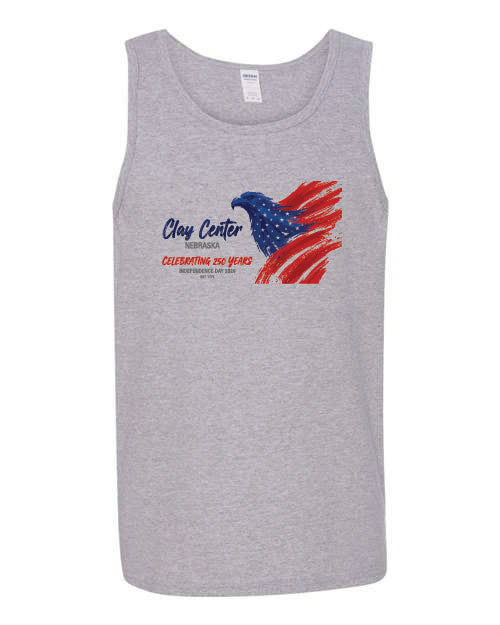 Clay Center UNISEX TANK 4th of July