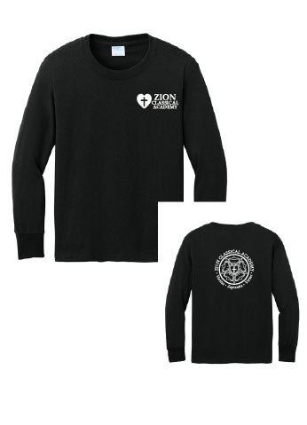 Zion Youth Port & Co Long Sleeve Cotton PC54YLS