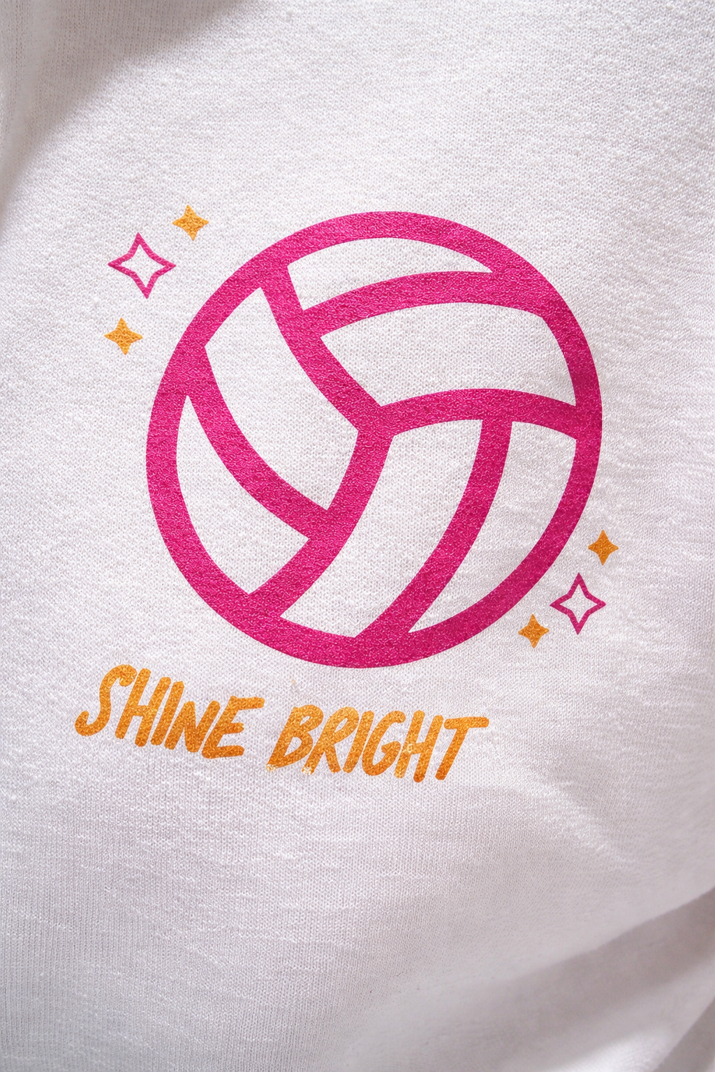 Shine Bright Volleyball Hoodie