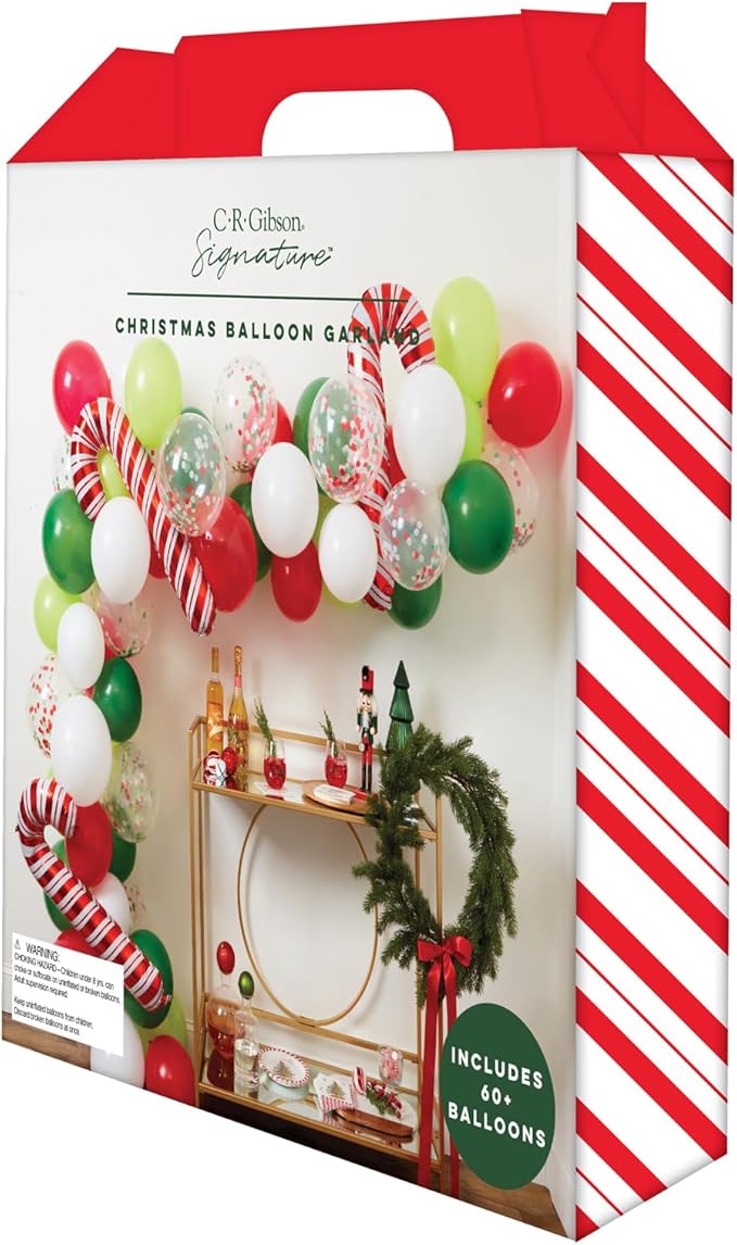 Candy Cane Balloon Garland Kit