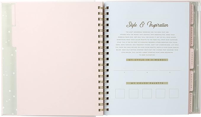 Forever and Always Twin Wire Wedding Planner