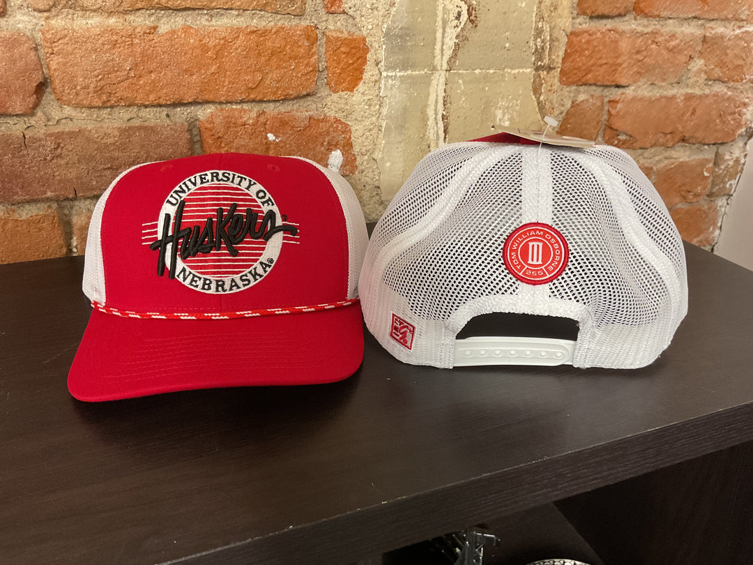 Huskers Trucker Rope Hat