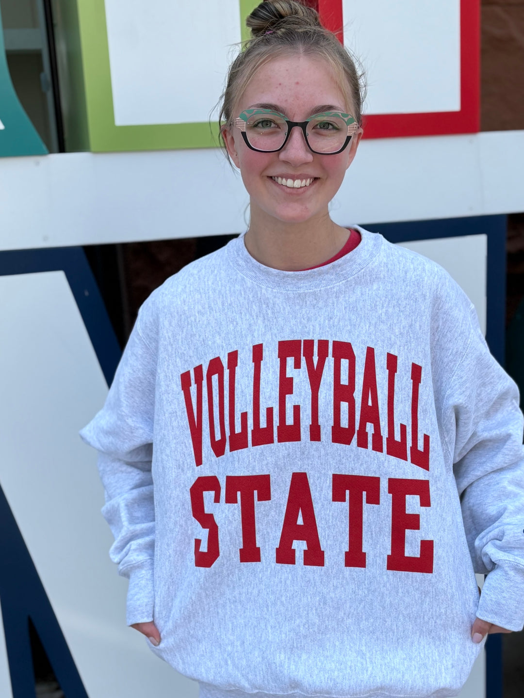 GILDAN Volleyball State Crewneck