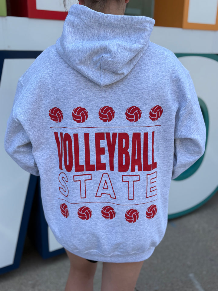 Volleyball State Hoodie