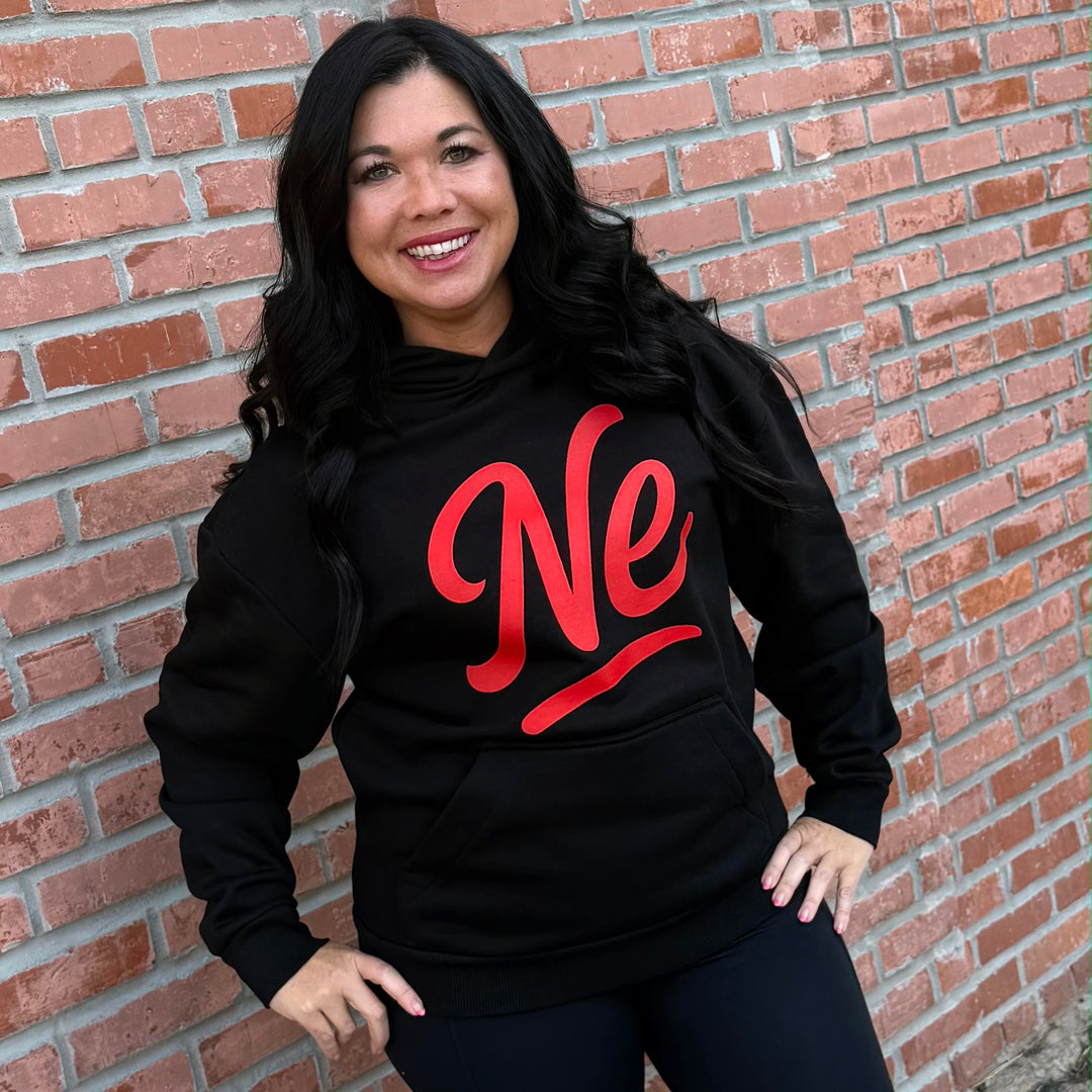 NE Black Hoodie