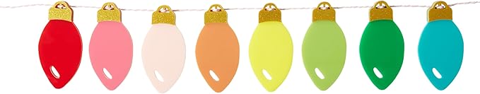 Holiday Bulb Garland by Kailo Chic