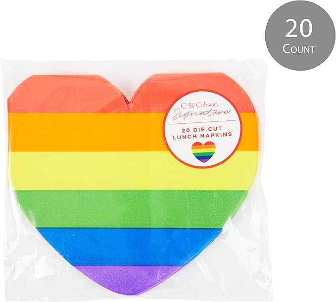 Love Is Love Die Cut Lunch Napkin
