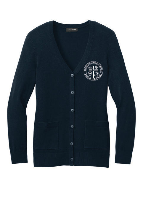 STC/STM Port Authority Ladies Cardigan Sweater LSW4150