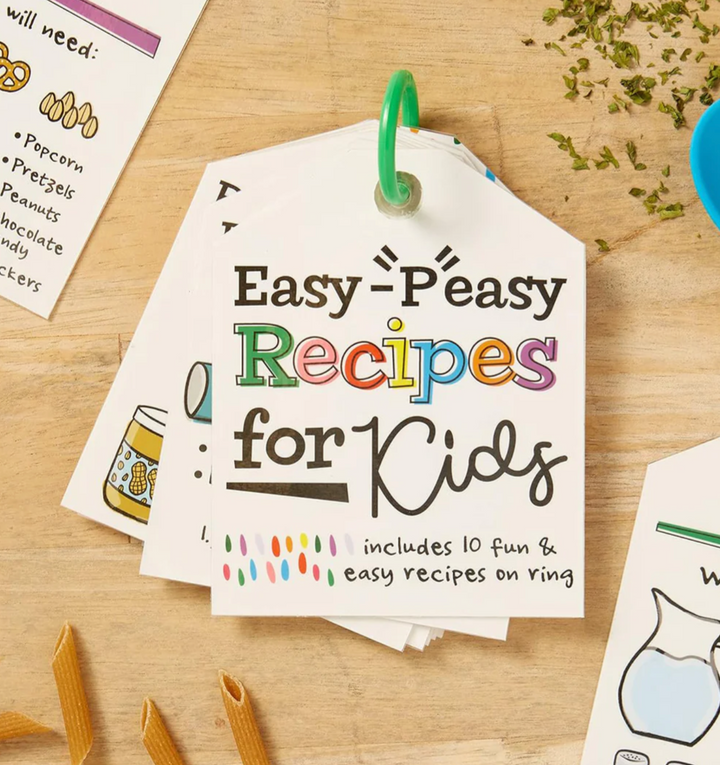 Easy Peasy Kids Recipe Cards Ring