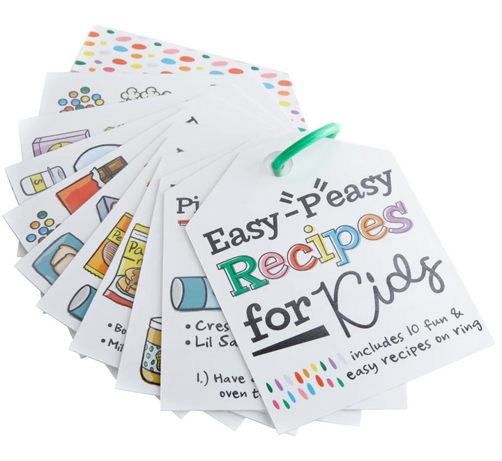 Easy Peasy Kids Recipe Cards Ring
