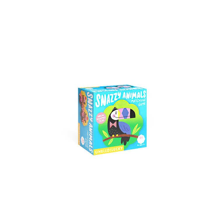 Snazzy Animals Memory Match