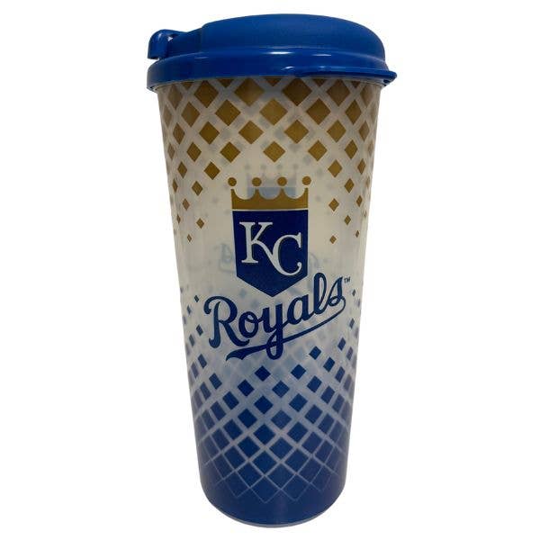 Kansas City Royals Tumblers - 24OZ Grid Style - Double Wall