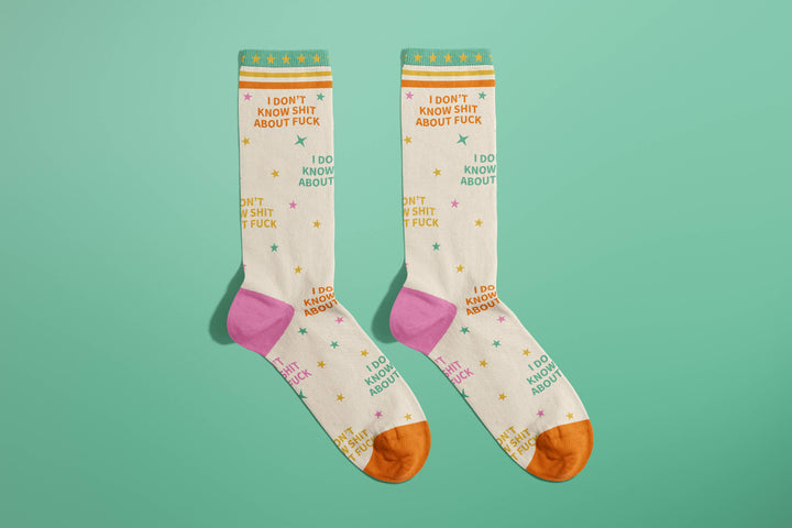 I Don't Know Shit About Fuck Socks