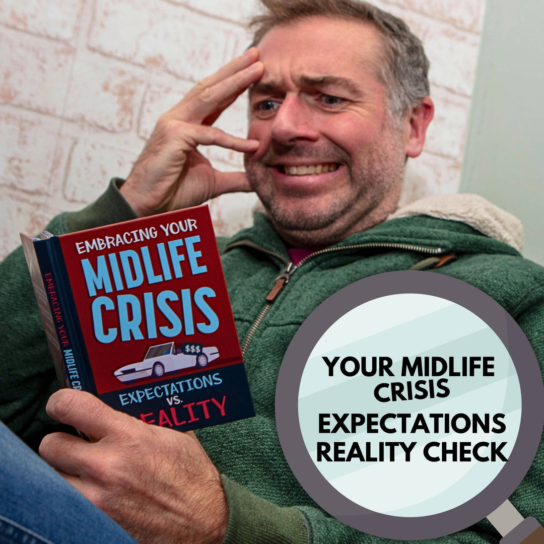 Embracing Your Mid-Life Crisis Gift Books - Gag Gifts