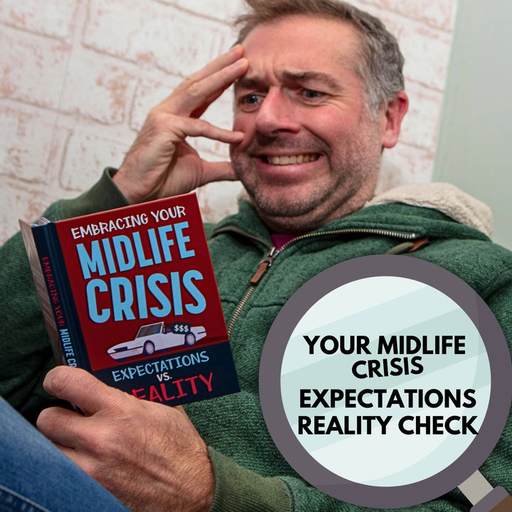 Embracing Your Mid-Life Crisis Gift Books - Gag Gifts