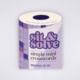 Sit & Solve® Series Simple Mini Crosswords