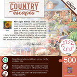 Country Escapes - The Secluded Cabin 500 Piece Puzzle